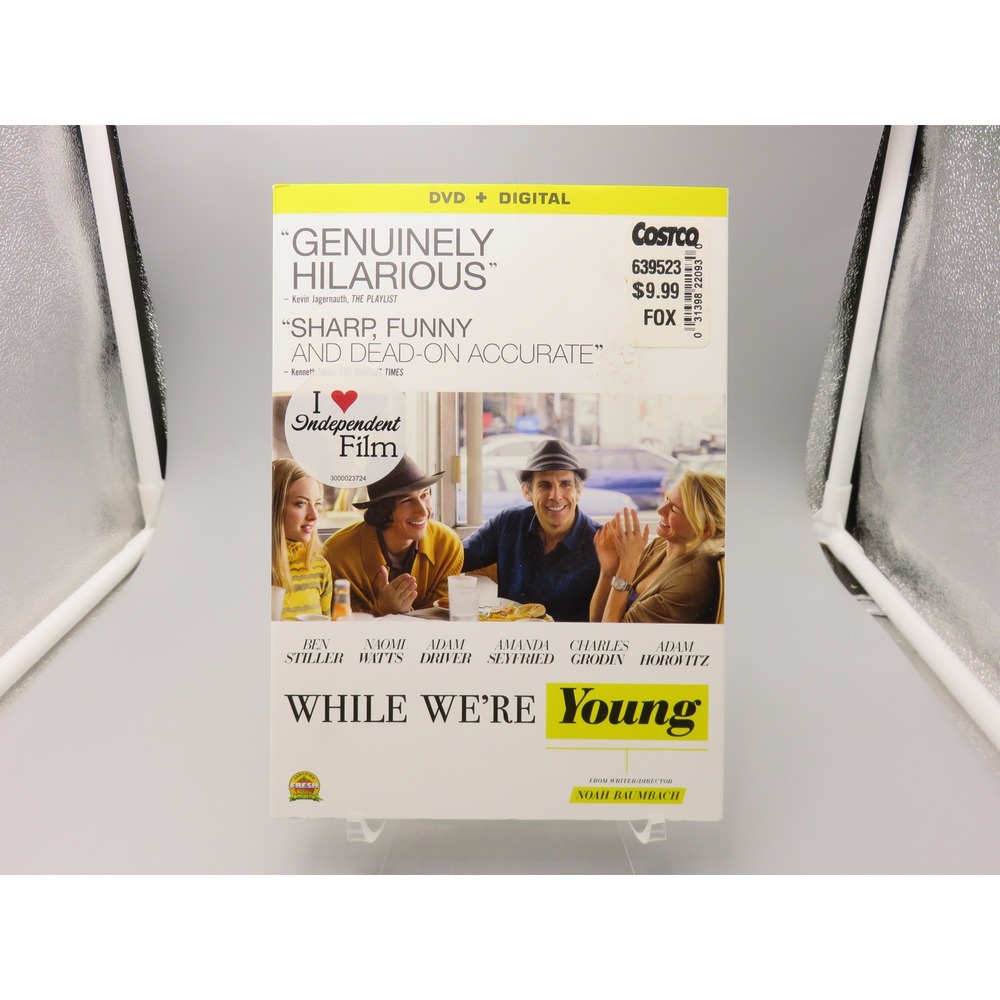 While We're Young DVD Digital Ben Stiller Naomi Watts Adam Driver A24 Movie NEW